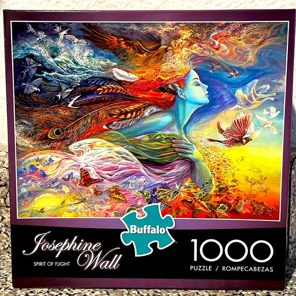 ‼️BOGO FREE‼️ Josephine Wall Spirit of Flight 1000PC Puzzle - Picture 1 of 2
